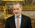 Las declaraciones de Felipe VI se producen después de que la Presidenta Claudia Sheinbaum visitara España. EFE/C. Moya