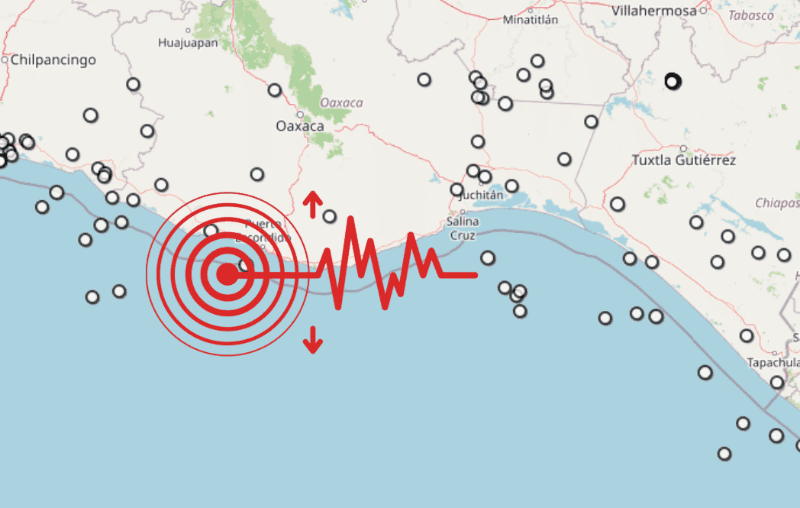 Sismo en Oaxaca. ESPECIAL / SSN&nbsp;