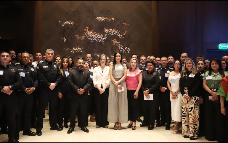En el seminario participaron elementos de la Policía Estatal Turística, la Policía Escolar, la unidad de búsqueda y personal de la Comisaría de Inteligencia, policías municipales y fiscalías de diversos estados. ESPECIAL / Secretaría de Seguridad del Estado