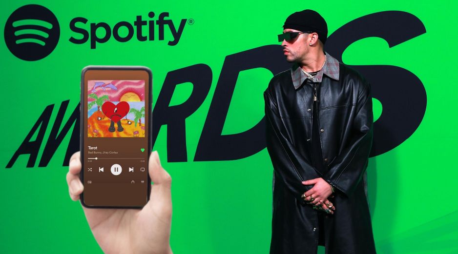 Estos son los datos de toda la historia de Spotify en tema de reproducciones en los distintos contenidos que ofrece la plataforma. NTX / ARCHIVO