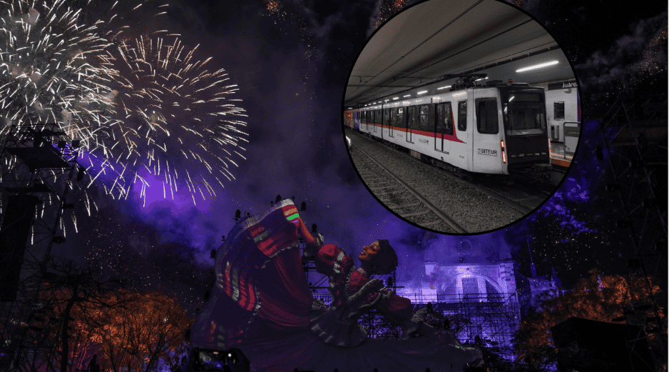 El festival de luces llega a Guadalajara del jueves 23 al domingo 26 de abril, días en los que el Tren Ligero operará con horarios especiales. EL INFORMADOR/ARCHIVO ESPECIAL/Gestión del Territorio Jalisco