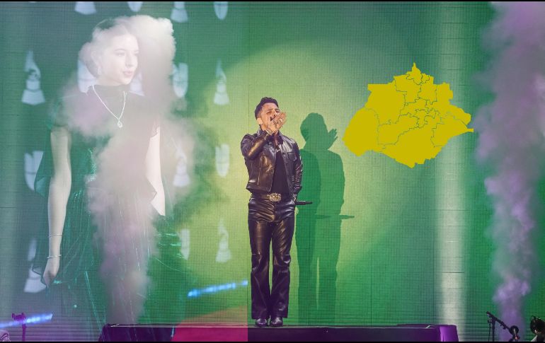 Esto sucedió en el último concierto de Christian Nodal. EL INFORMADOR / AFP / ARCHIVO