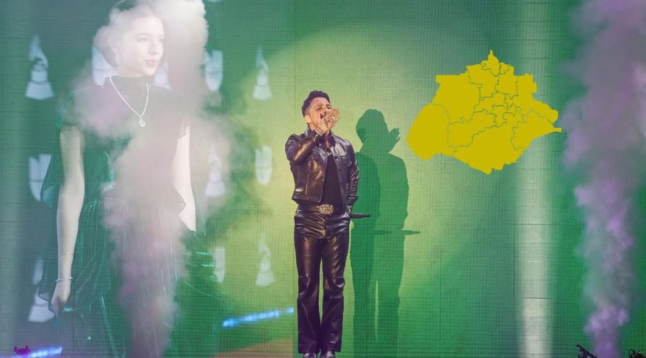 Esto sucedió en el último concierto de Christian Nodal. EL INFORMADOR / AFP / ARCHIVO