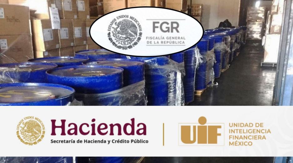 La UIF identificó la utilización de estructuras empresariales en los sectores logístico, comercial y de transporte que facilitarían la adquisición, traslado y comercialización de insumos químicos. NTX / ARCHIVO