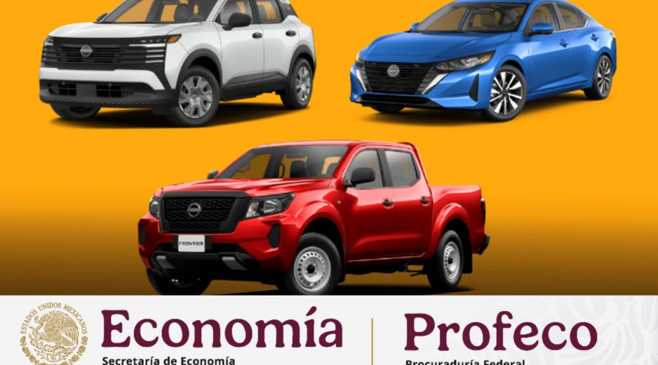 Si adquiriste algunos de estos modelos de Nissan, puedes verificar el estatus de tu vehículo inmediatamente. X / @Profeco