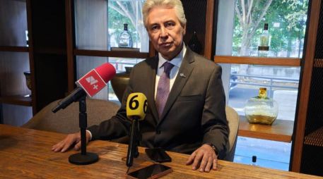 Miguel Ángel Landeros señaló que el problema no solo es el robo de mercancías, sino también el huachicol fiscal. EL INFORMADOR/M. Hernández