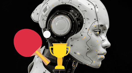 El robot ha ganado 3 de sus 5 partidos contra los jugadores de élite del tenis de mesa. UNSPLASH / G. MALASPINA