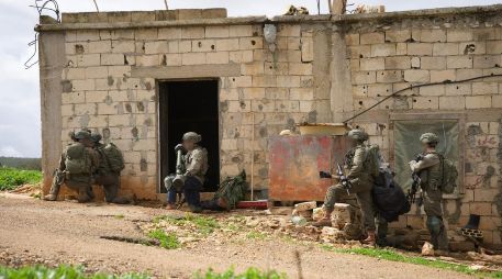 Actividad de soldados de la División 146 del Ejército de Israel en el sur de Líbano. EFE/Fuerzas de Defensa de Israel
