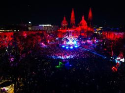 GDLuz se ha caracterizado por intervenir el espacio público con tecnología de iluminación de gran escala. EL INFORMADOR/ARCHIVO