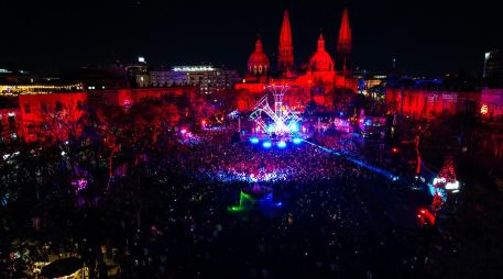 GDLuz se ha caracterizado por intervenir el espacio público con tecnología de iluminación de gran escala. EL INFORMADOR/ARCHIVO