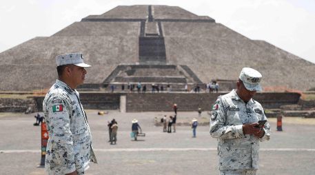 La Zona Arqueológica de Teotihuacán abrió de nuevo al público en general con medidas de seguridad más estrictas. SUN/C. Mejía