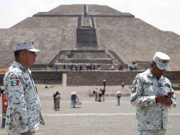 La Zona Arqueológica de Teotihuacán abrió de nuevo al público en general con medidas de seguridad más estrictas. SUN/C. Mejía