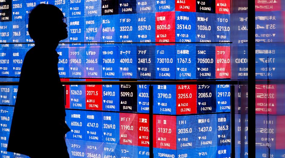 Las pérdidas de Genomma Lab, Industrias Peñoles, Banco del Bajío, Volaris y Gruma contribuyeron a la leve caída del IPC. EFE/F. Robichon