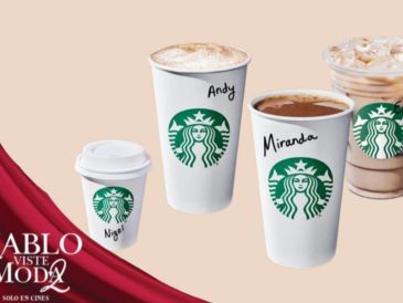 Los fans podrán pedir en México y otros países cuatro bebidas exclusivas inspiradas en Miranda, Andy, Nigel y Emily. STARBUCKS/ESPECIAL