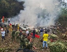 El informe de las autoridades colombianas no ofrece conclusiones sobre la causa del accidente, sino que explica lo sucedido en los segundos finales del vuelo. EFE/ARCHIVO