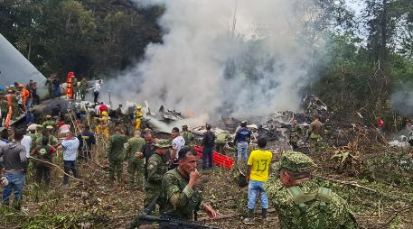 El informe de las autoridades colombianas no ofrece conclusiones sobre la causa del accidente, sino que explica lo sucedido en los segundos finales del vuelo. EFE/ARCHIVO