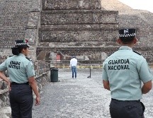 Aunque Teotihuacán ya reanudó sus actividades, la sensación de temor predominó en la zona arqueológica. EFE/M. Guzmán