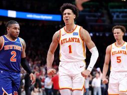 Los Hawks pueden poner contra la espada y la pared a los Knicks con una victoria más en casa. AFP/ K. C. COX.