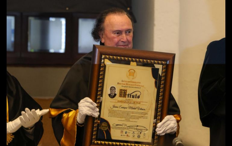 Michel Velasco dijo que es fundamental seguir buscando la paz en todos los rincones del mundo porque lamentablemente ensombrece a muchas naciones. EL INFORMADOR / A. Navarro