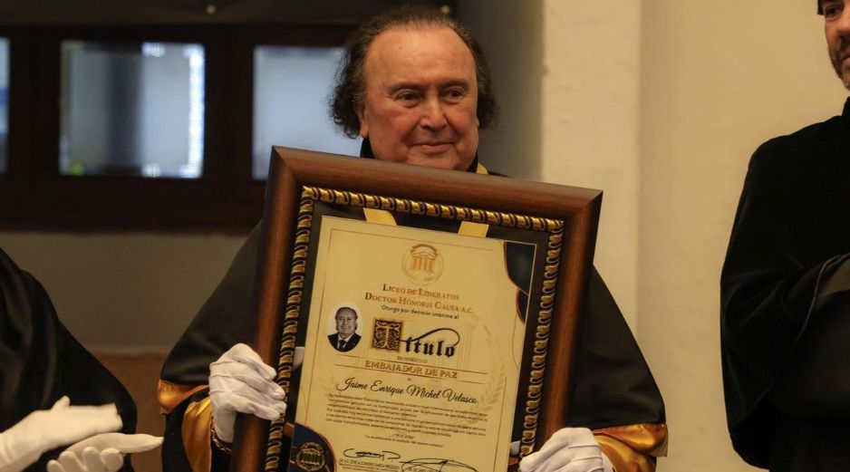 Michel Velasco dijo que es fundamental seguir buscando la paz en todos los rincones del mundo porque lamentablemente ensombrece a muchas naciones. EL INFORMADOR / A. Navarro