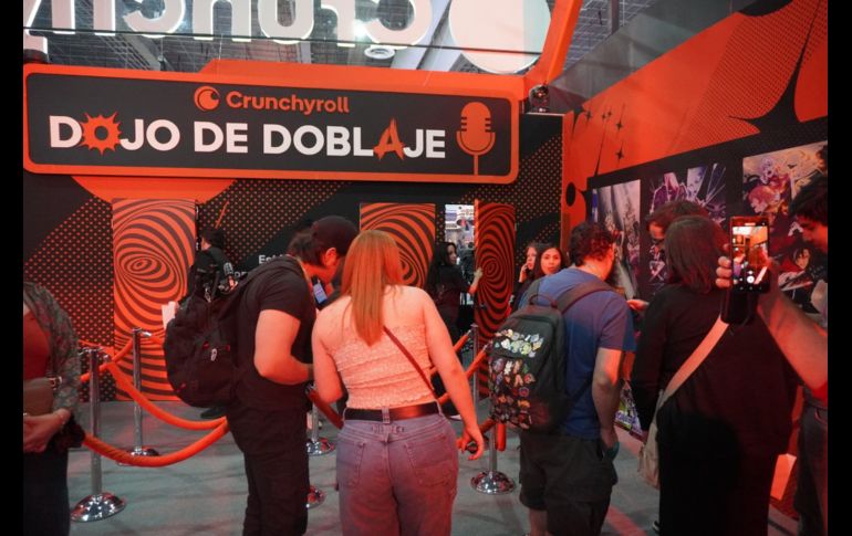 El escenario de Crunchyroll también pondrá a prueba a los fanáticos con retos de armar rompecabezas, generar luz con aparatos rudimentarios, entre otros, cuyas recompensas incluirán stickers, pines, y demás sorpresas. EL INFORMADOR / F. Salcedo