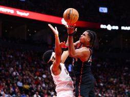 Los Raptors explotaron a la mitad del último cuarto con un parcial de 13 puntos sin respuesta de los Cavaliers. AFP/ C. BURSTON.