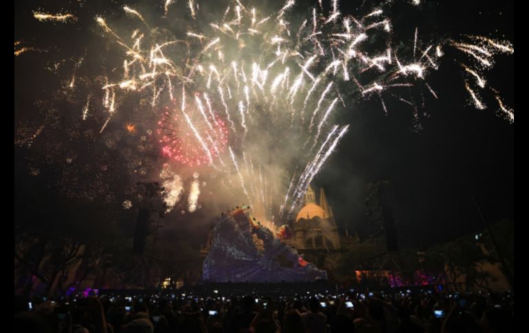 GDLuz iluminará el Centro Histórico hasta el 26 de abril, de las 19:30 a las 23:00 horas. EL INFORMADOR/J.ACOSTA