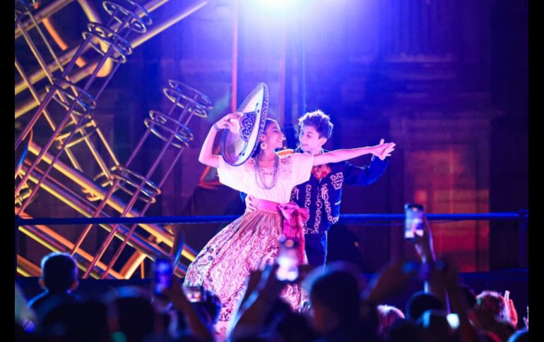 GDLuz iluminará el Centro Histórico hasta el 26 de abril, de las 19:30 a las 23:00 horas. EL INFORMADOR/J.ACOSTA