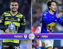 Para los aficionados que no asistan al Estadio Hidalgo, el encuentro entre Pachuca y Pumas contará con transmisión exclusiva por FOX. ESPECIAL / IMAGO7 y CANVA