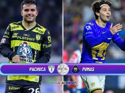Para los aficionados que no asistan al Estadio Hidalgo, el encuentro entre Pachuca y Pumas contará con transmisión exclusiva por FOX. ESPECIAL / IMAGO7 y CANVA