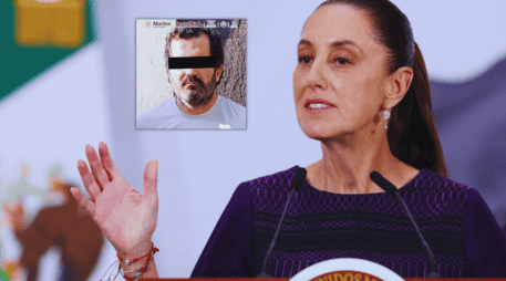 Sheinbaum informó que espera que el contralmirante Fernando Farías Laguna, acusado de huachicol fiscal, sea deportado tras su detención en Argentina. EFE / M. Guzmán - ESPECIAL / Semar