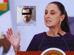 Sheinbaum informó que espera que el contralmirante Fernando Farías Laguna, acusado de huachicol fiscal, sea deportado tras su detención en Argentina. EFE / M. Guzmán - ESPECIAL / Semar