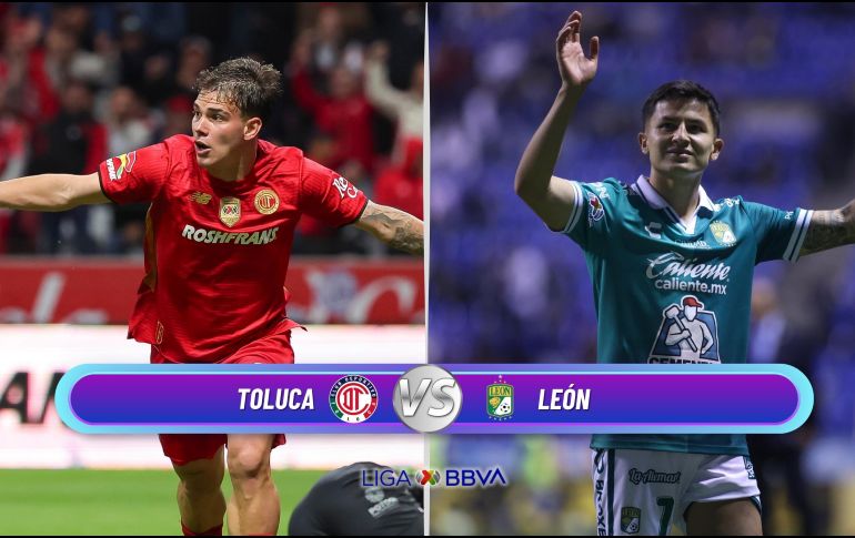 Este sábado, el Estadio Nemesio Diez abrirá sus puertas para un partido entre el Toluca y el León, dos equipos que buscan cosas diferentes en estos 90 minutos. ESPECIAL / IMAGO7 y CANVA