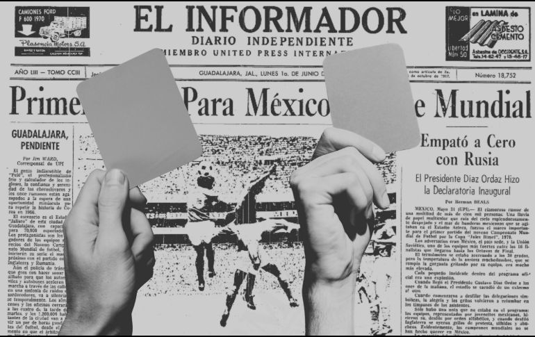 El Mundial de México 1970 no solo es recordado por el futbol espectacular de Brasil, sino por cambiar las reglas del juego. ESPECIAL / EL INFORMADOR y CANVA