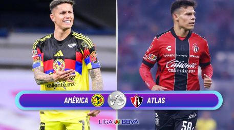 América y Atlas se enfrentan en un duelo decisivo por la J17 del Clausura 2026 de la Liga MX, buscando asegurar su lugar en la Fase Final. ESPECIAL / IMAGO7 y CANVA