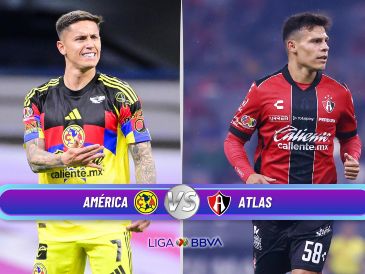 América y Atlas se enfrentan en un duelo decisivo por la J17 del Clausura 2026 de la Liga MX, buscando asegurar su lugar en la Fase Final. ESPECIAL / IMAGO7 y CANVA