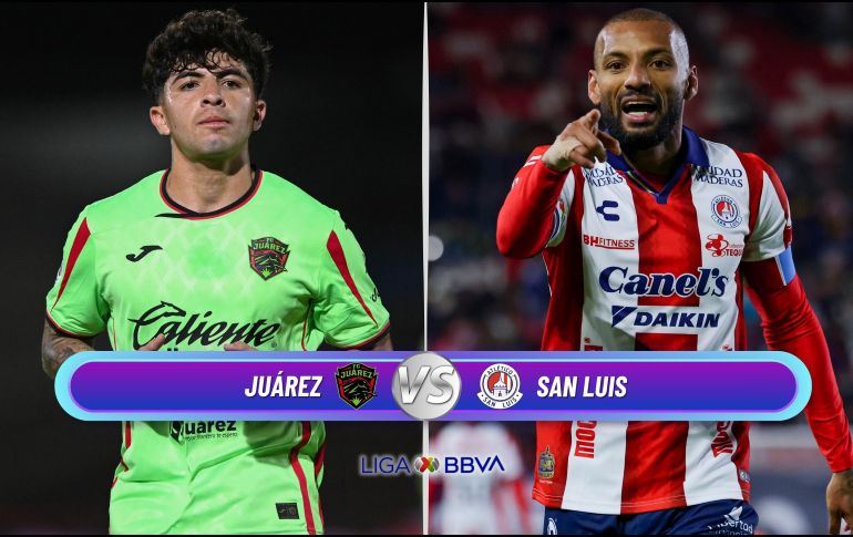 Juárez y Atlético de San Luis disputan su último partido del Clausura 2026 en el Estadio Olímpico Benito Juárez. ESPECIAL / IMAGO7 y CANVA