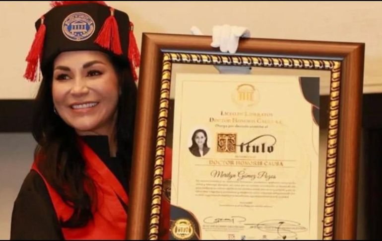 Reconocen a Mery Pozos por su labor legislativa y su impacto en Jalisco y el país. FACEBOOK/Mery Pozos