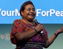 La estrategia de la Secretaría de Relaciones Exteriores contempla objetivos muy específicos para el día a día de Rigoberta Menchú. EFE/ARCHIVO
