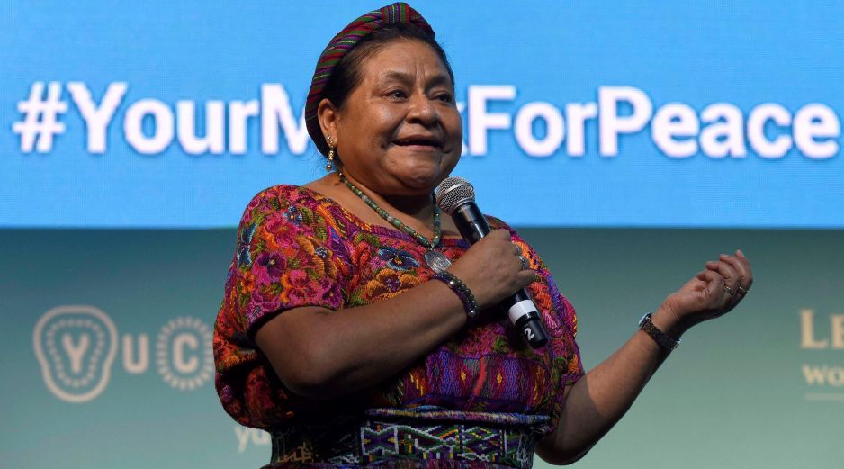 La estrategia de la Secretaría de Relaciones Exteriores contempla objetivos muy específicos para el día a día de Rigoberta Menchú. EFE/ARCHIVO