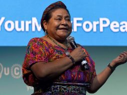 La estrategia de la Secretaría de Relaciones Exteriores contempla objetivos muy específicos para el día a día de Rigoberta Menchú. EFE/ARCHIVO