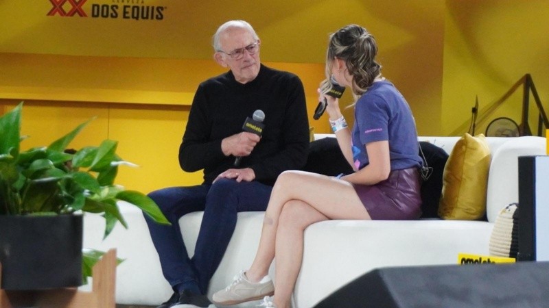 Christopher Lloyd habló del cariño que le tiene a cada uno de sus personajes y cómo ha disfrutado su carrera en el cine. EL INFORMADOR/F. Salcedo