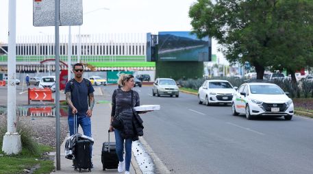 GAP informó que las 18:00 horas de este viernes 24 de abril se liberaron las vialidades de acceso y salida del Aeropuerto. EL INFORMADOR/ARCHIVO