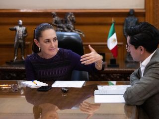 Mediante su cuenta oficial en X, la mandataria compartió detalles del intercambio, subrayando la relevancia de la relación bilateral en materia económica y estratégica. X / @Claudiashein