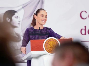 La Presidenta, durante la conferencia matutina, donde habló de México como destino turístico. ESPECIAL