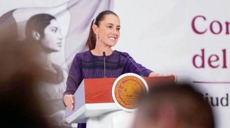 La Presidenta, durante la conferencia matutina, donde habló de México como destino turístico. ESPECIAL
