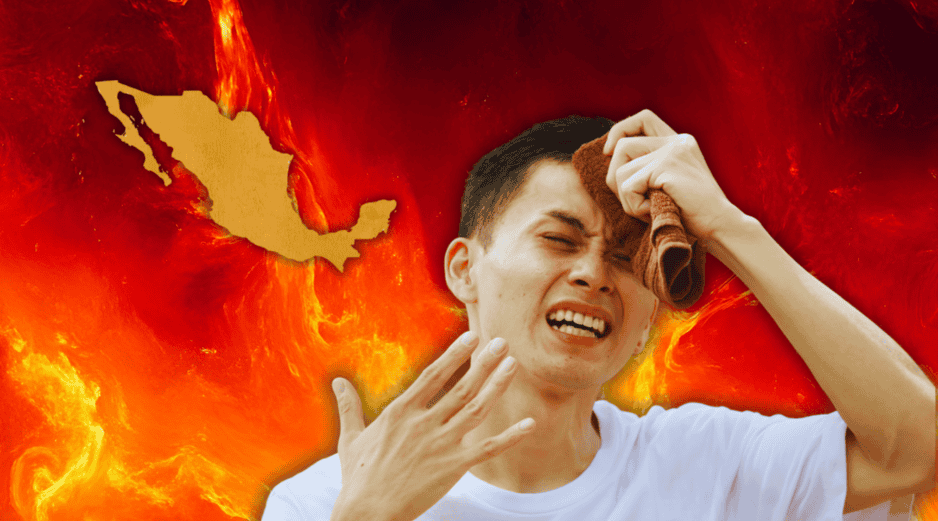 Una intensa circulación anticiclónica en los niveles medios de la atmósfera es la principal responsable de esta severa onda de calor que castiga implacablemente al país. ESPECIAL / CANVA