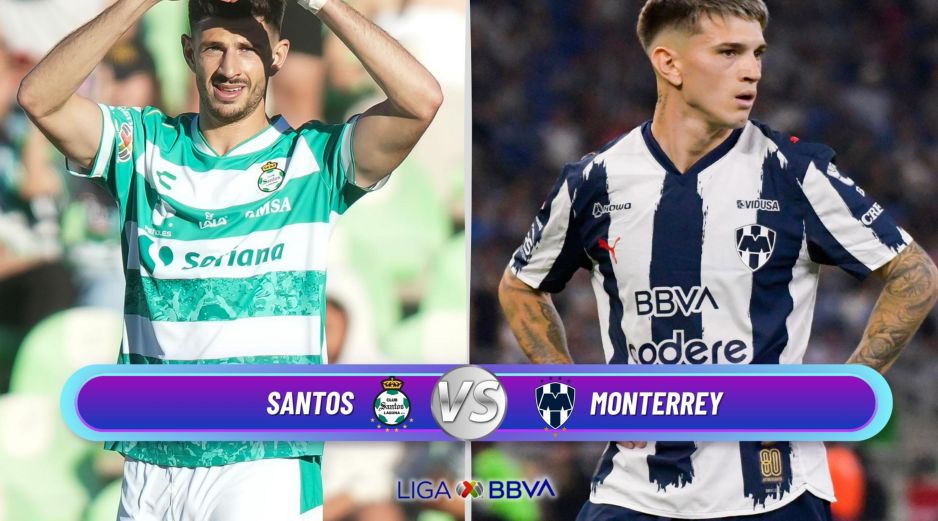 Santos Laguna intentará cerrar su participación en el Clausura 2026 regalándole una última victoria a su afición en el Estadio Corona frente a Monterrey. ESPECIAL / IAMGO7 y CANVA