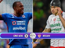 El encuentro entre Cruz Azul y Necaxa, correspondiente a la J17 del Torneo Clausura 2026, se disputará este domingo 26 de abril. ESPECIAL / IMAGO7 y CANVA