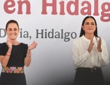 Ariadna Montiel acompañó a la Presidenta Claudia Sheinbaum a un evento en Hidalgo este sábado. INSTAGRAM/ariadmanoltielreyes